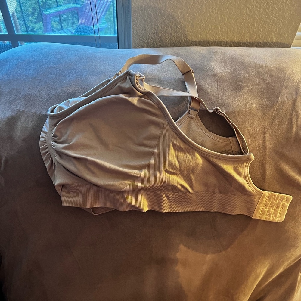Motherhood Maternity Nursing Bra Nude 1X